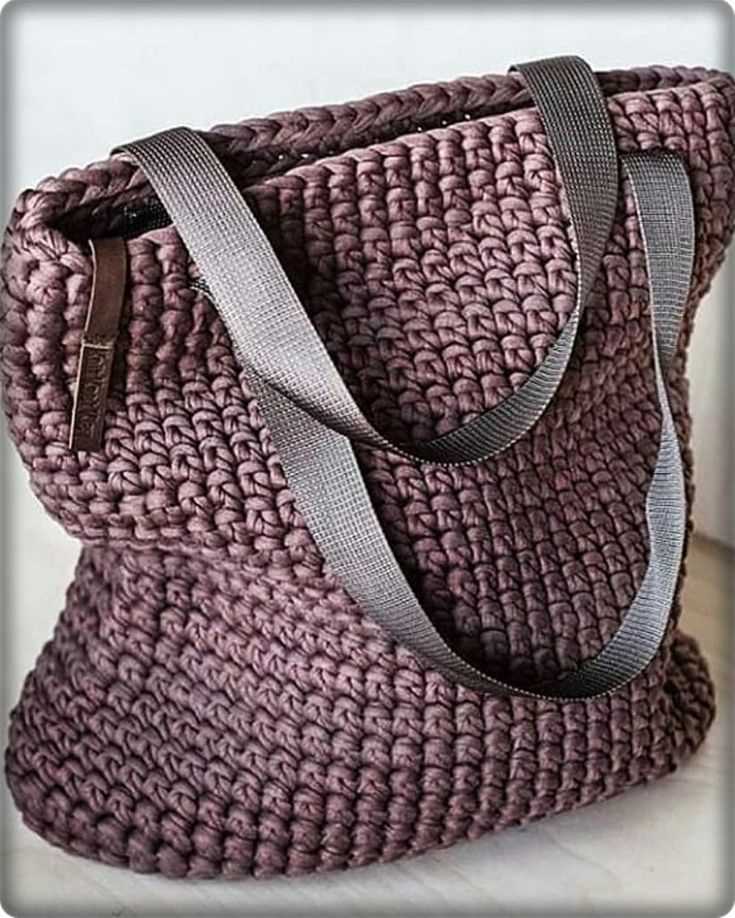 Shoulder bag knitting pattern