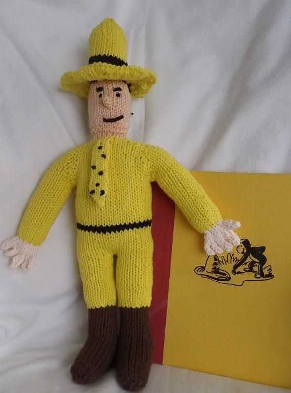 Curious george knitting pattern