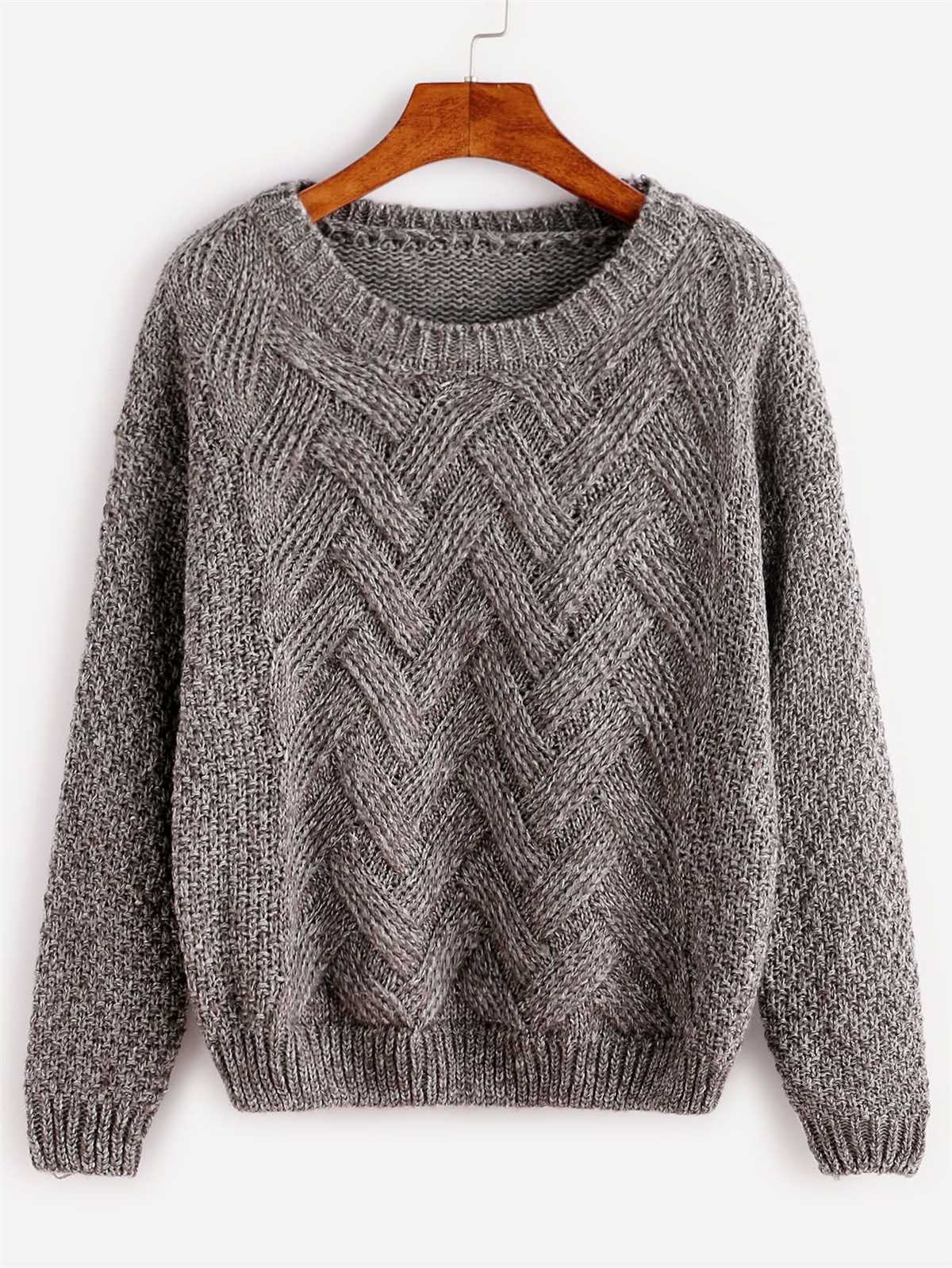 Simple women's sweater knitting patterns