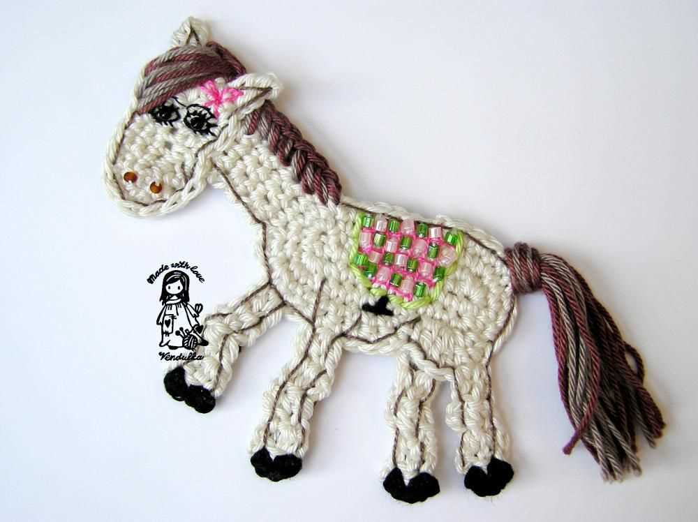 Free horse pattern knitting