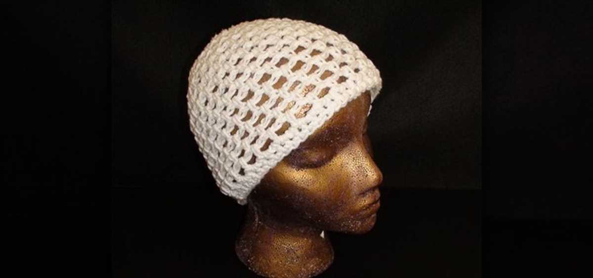 Skull cap beanie knitting pattern