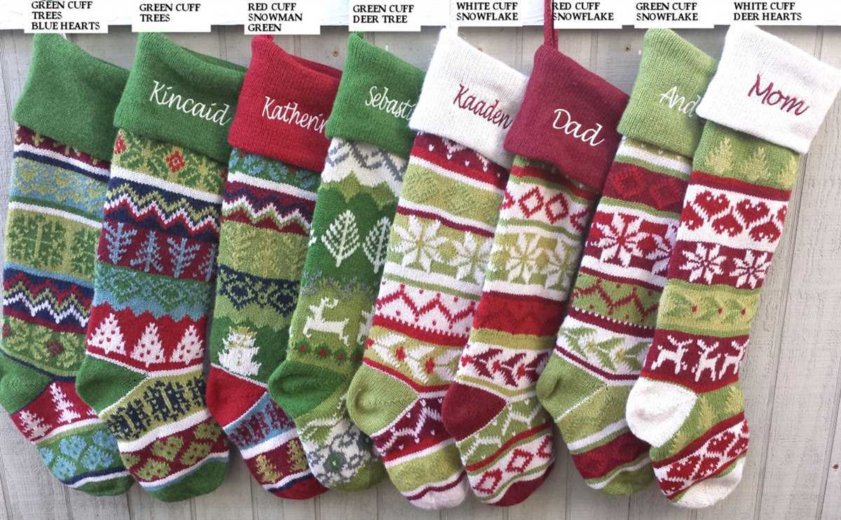 Large christmas stocking knitting pattern