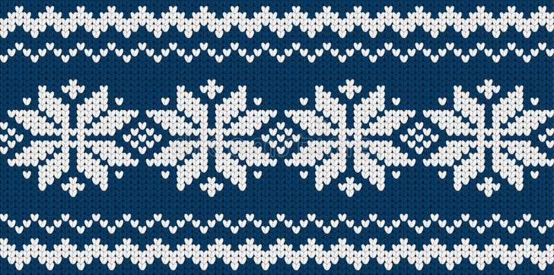 Snowflake sweater knitting pattern