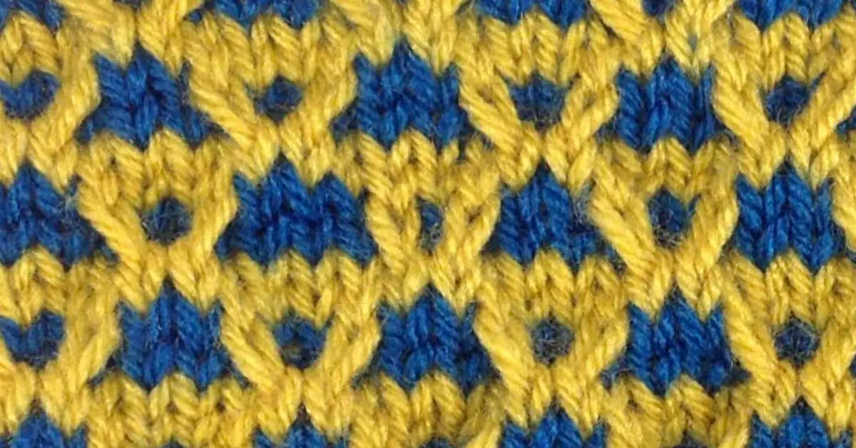 Slip stitch knit pattern