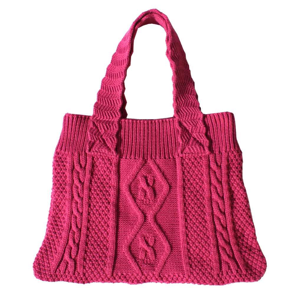 Small knitted bag pattern