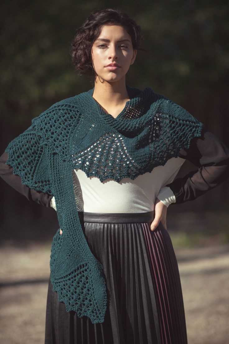 Small shawl knitting pattern