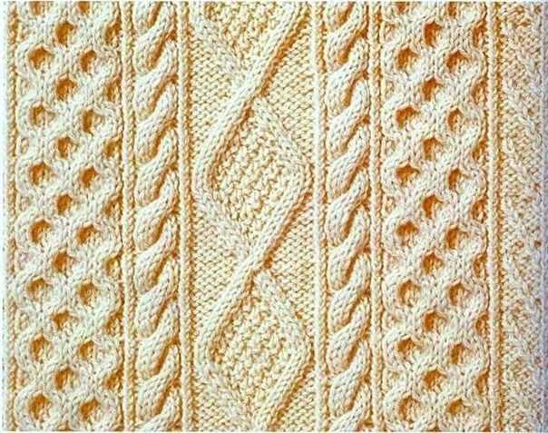 Small cable knit pattern