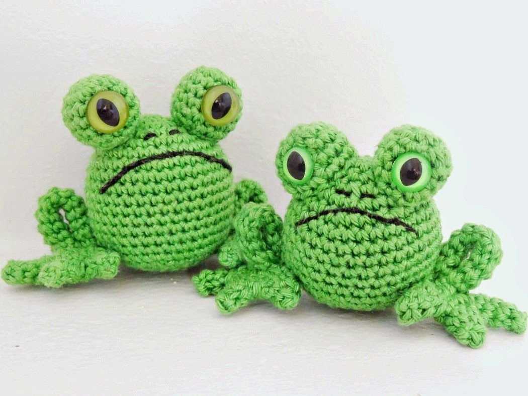 Small frog knitting pattern free