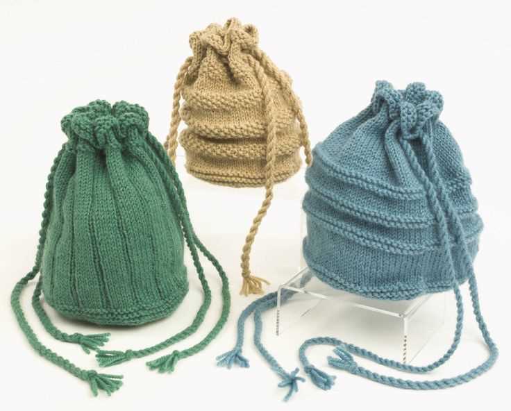 Small knitted bag pattern