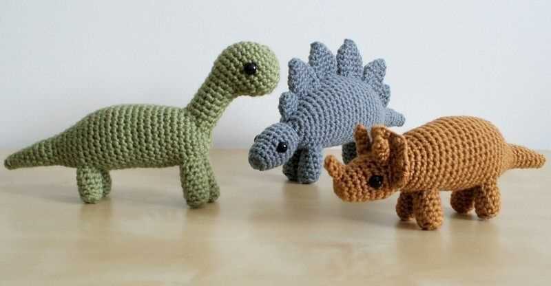 Free stegosaurus knitting pattern