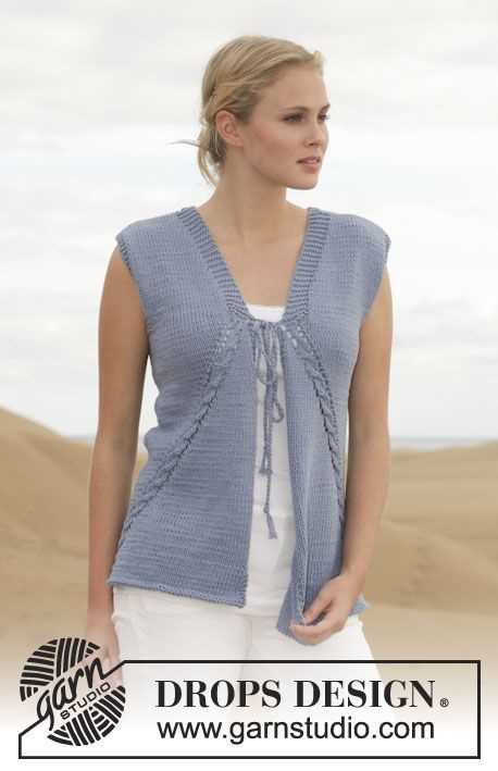 Knitting patterns for ladies vests