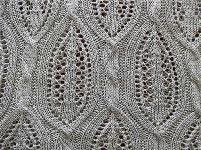 Lace knitting stitch patterns