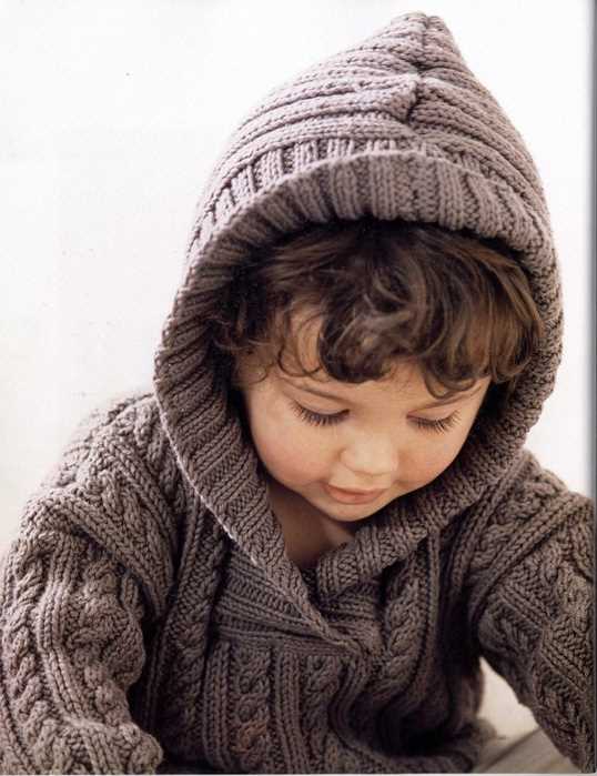 Knitting patterns for childrens hoodies