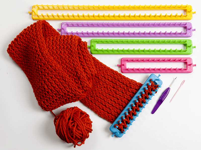 Straight loom knitting patterns for beginners