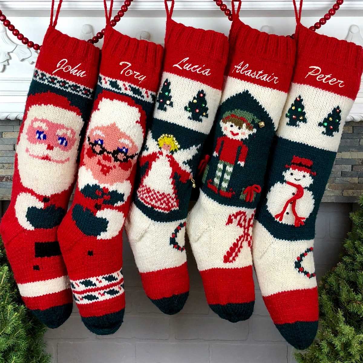 Knitting pattern xmas stocking