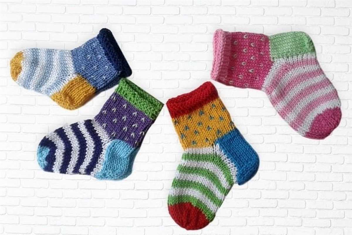 Sock pattern knitting