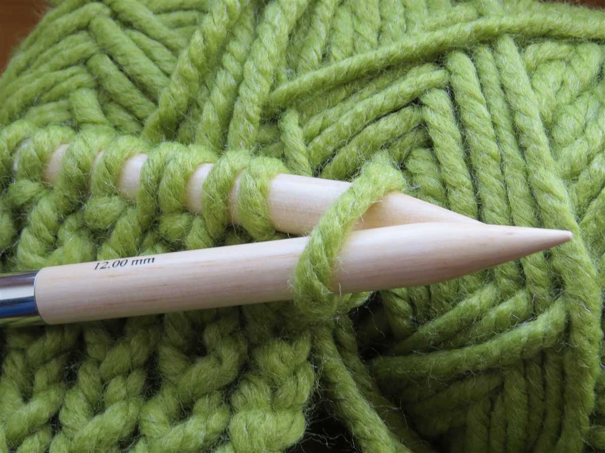 10mm needle knitting patterns