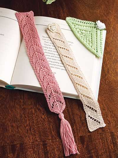 Bookmark knitting pattern