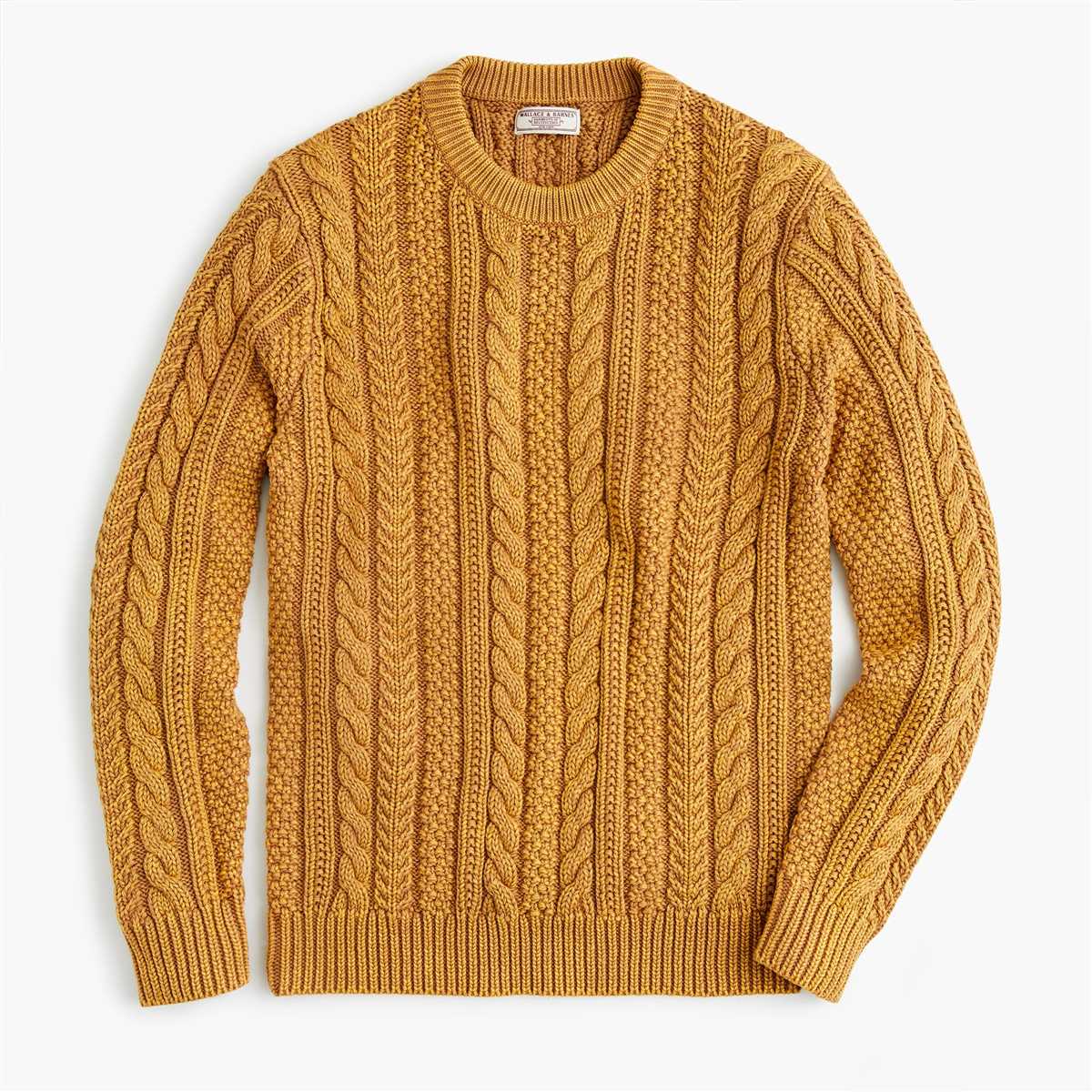 Cable knit sweater pattern