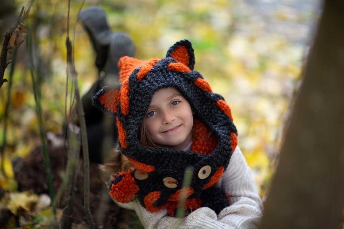 Cowl hood knitting pattern