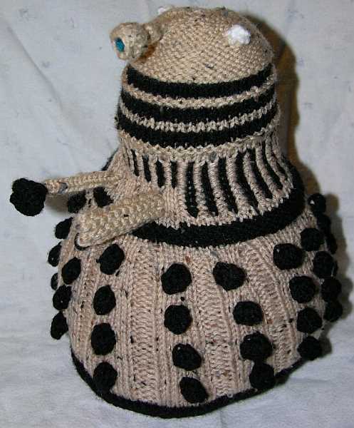 Dalek hat knitting pattern