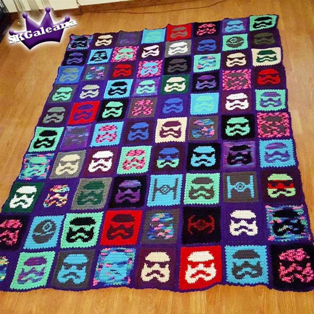 Star wars knit blanket pattern