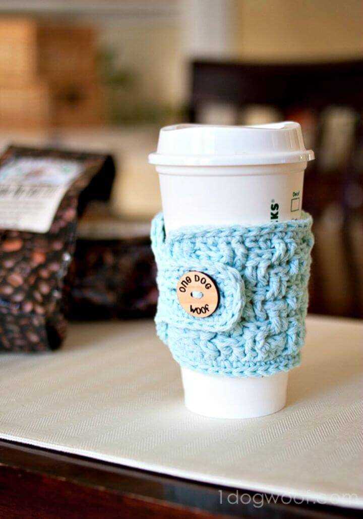 Starbucks cup cozy knit pattern