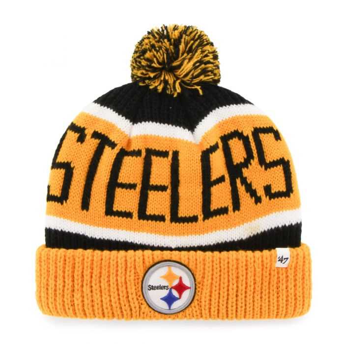 Steelers knit hat pattern