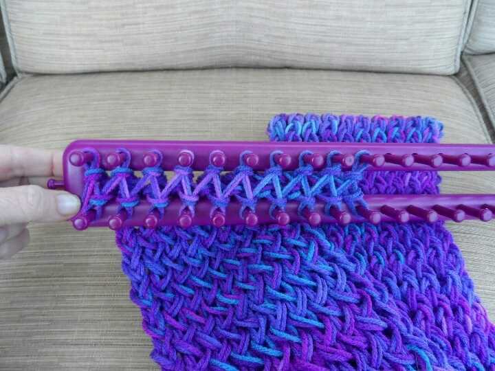 Straight loom knitting patterns for beginners