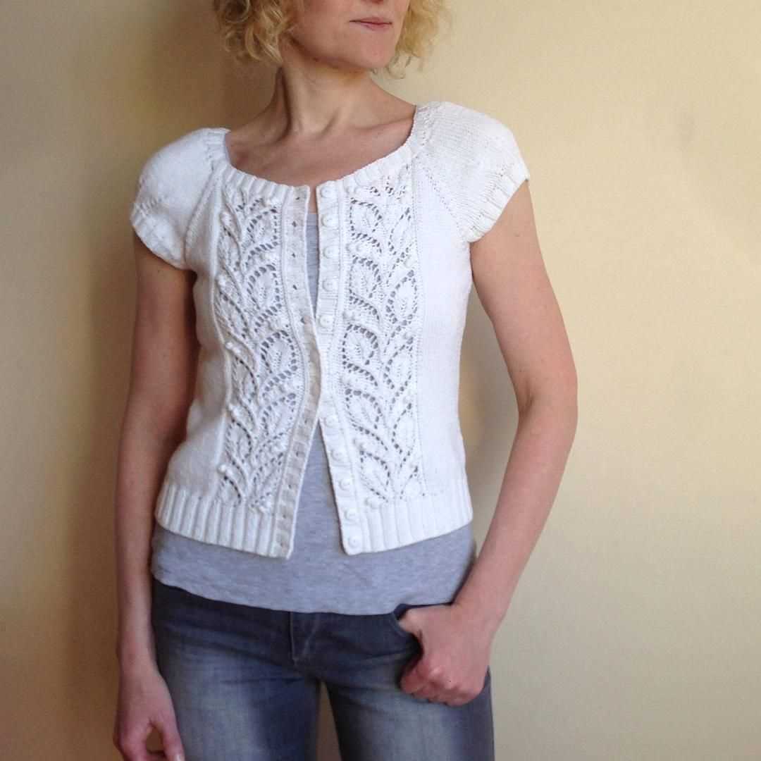 Summer cardigan knitting pattern