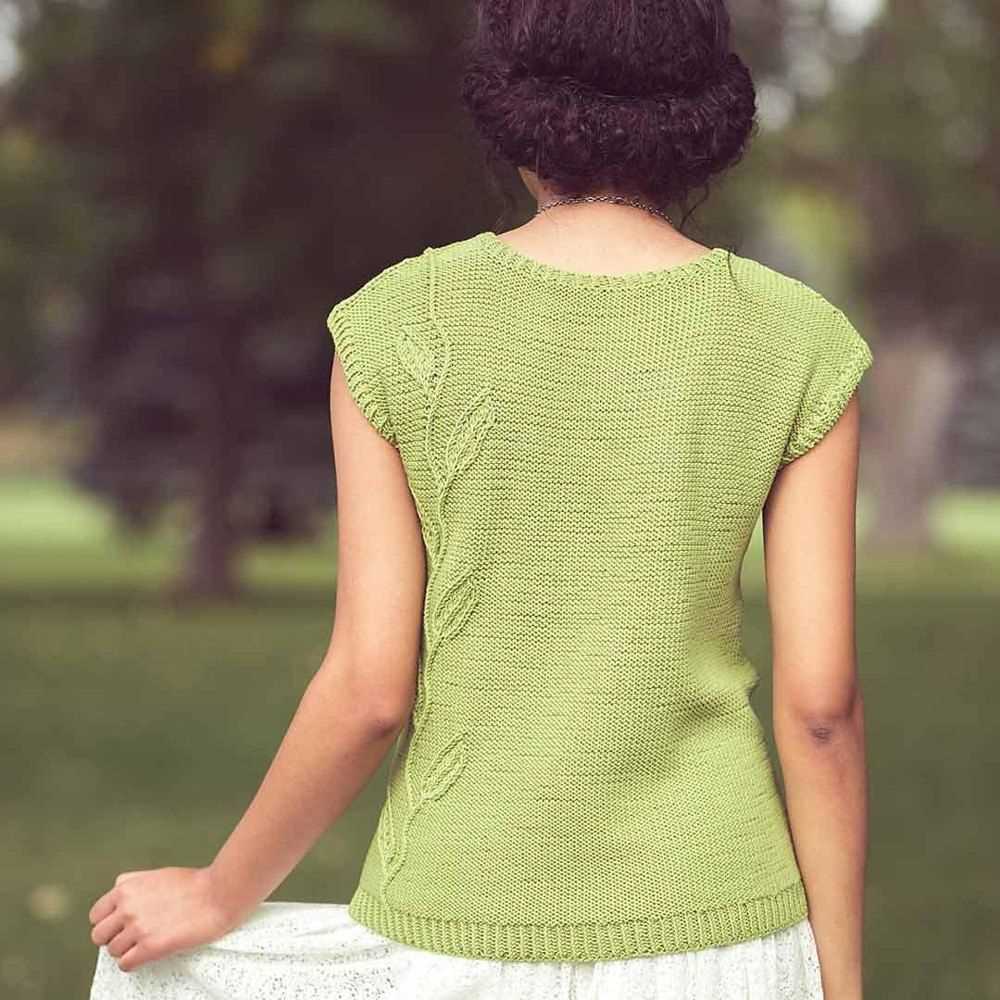 Summer top knit pattern