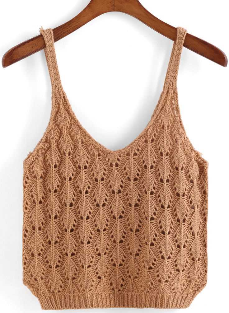 Summer top knit pattern