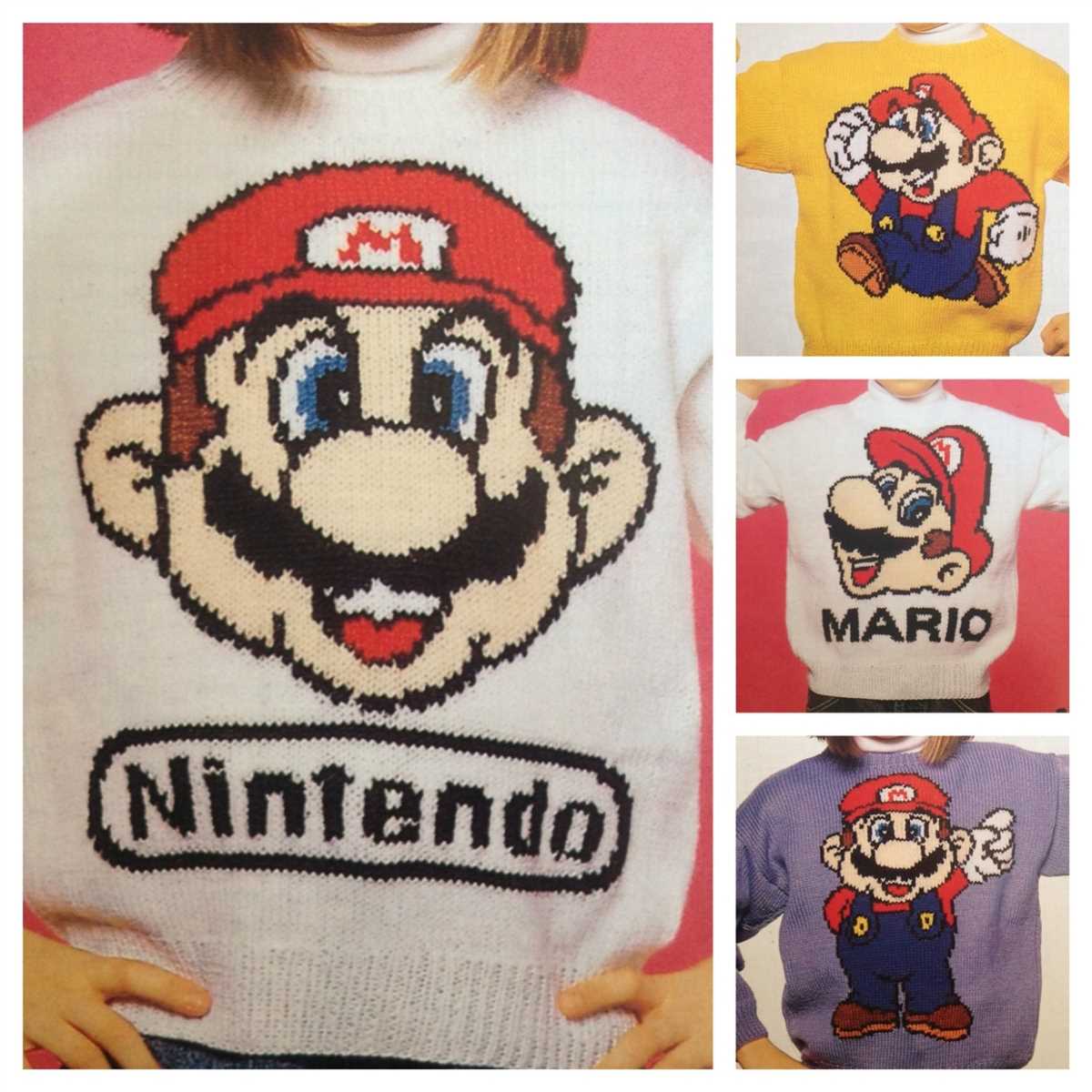 Super mario knitting pattern free