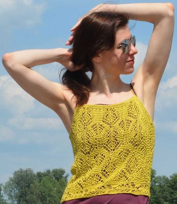 Summer top knit pattern