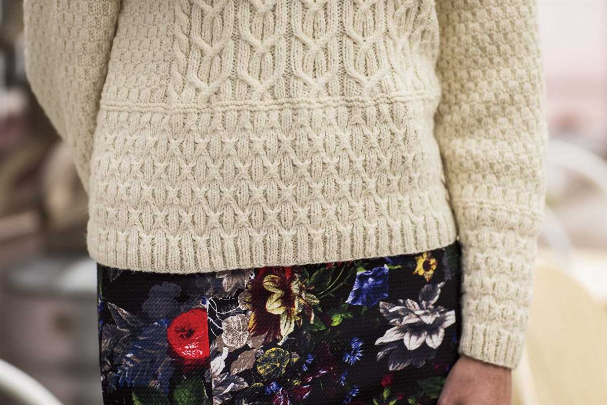 Sweater patterns knit