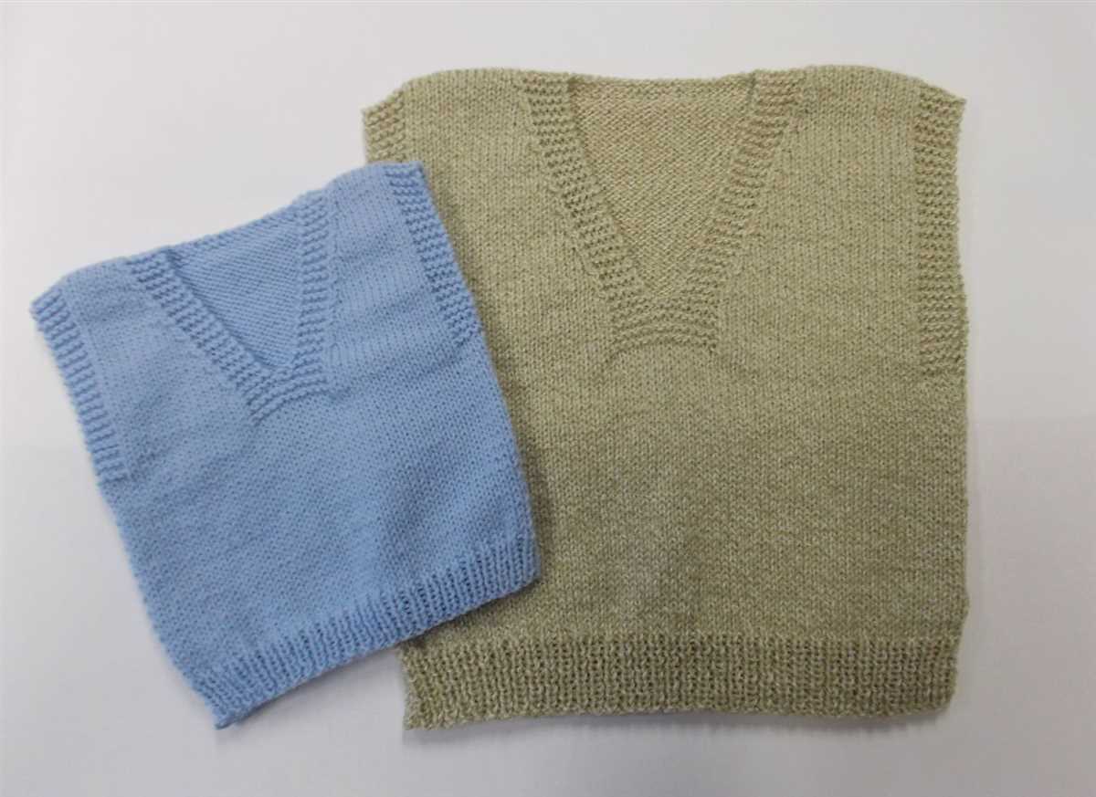 Sweater vest knitting patterns free