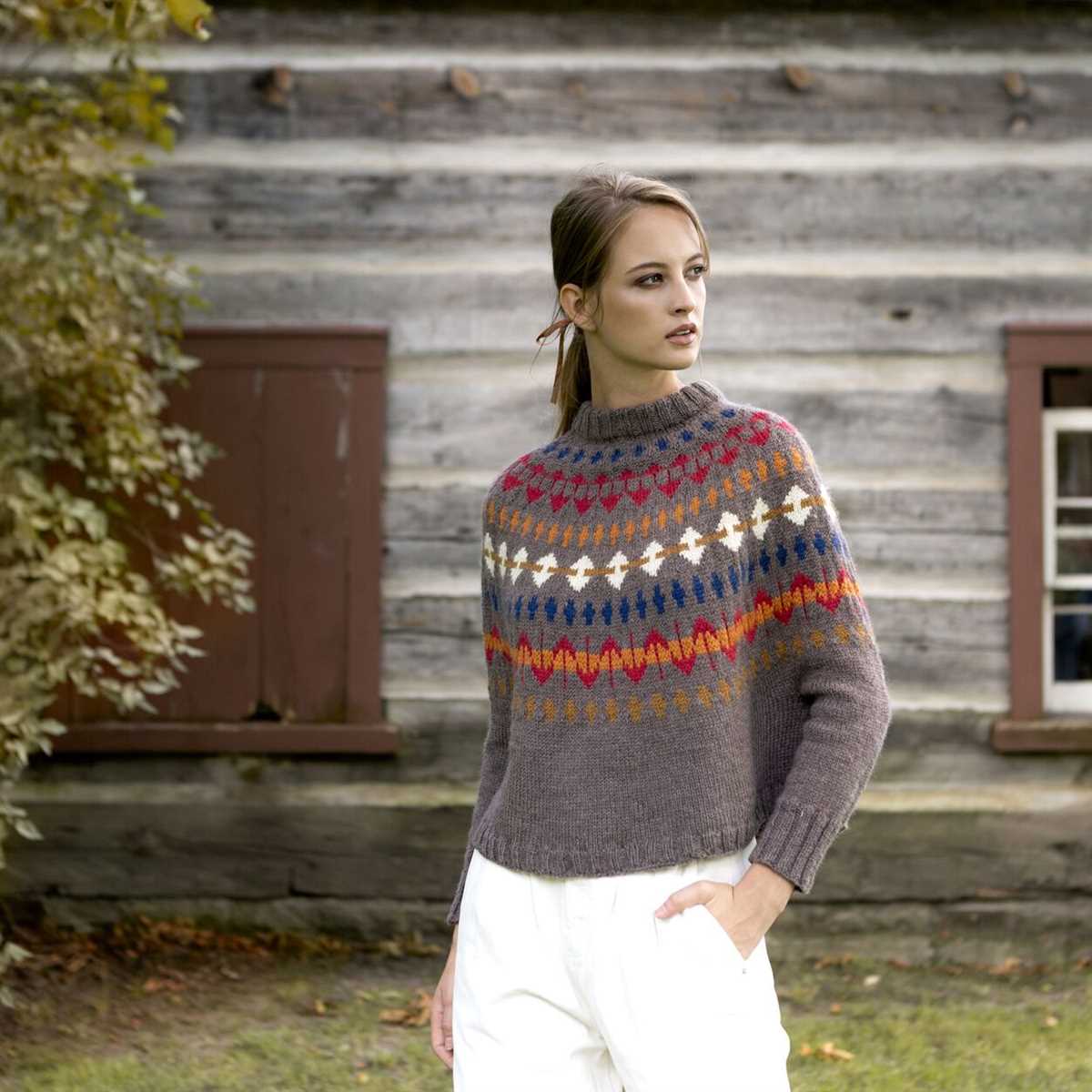 Swoncho knitting pattern