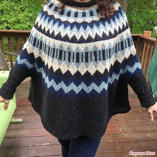 Swoncho knitting pattern