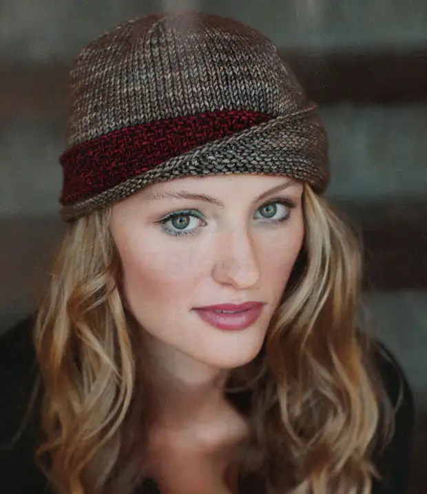 Knitted cloche hat pattern free