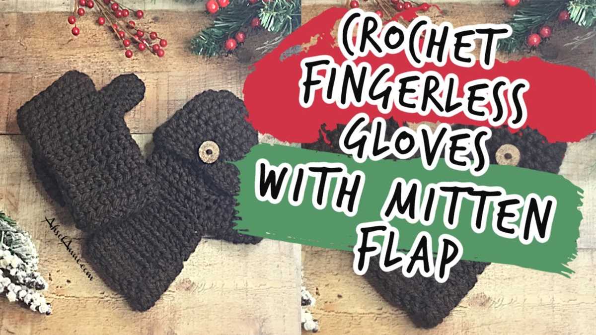 Fingerless gloves with mitten flap knitting pattern free