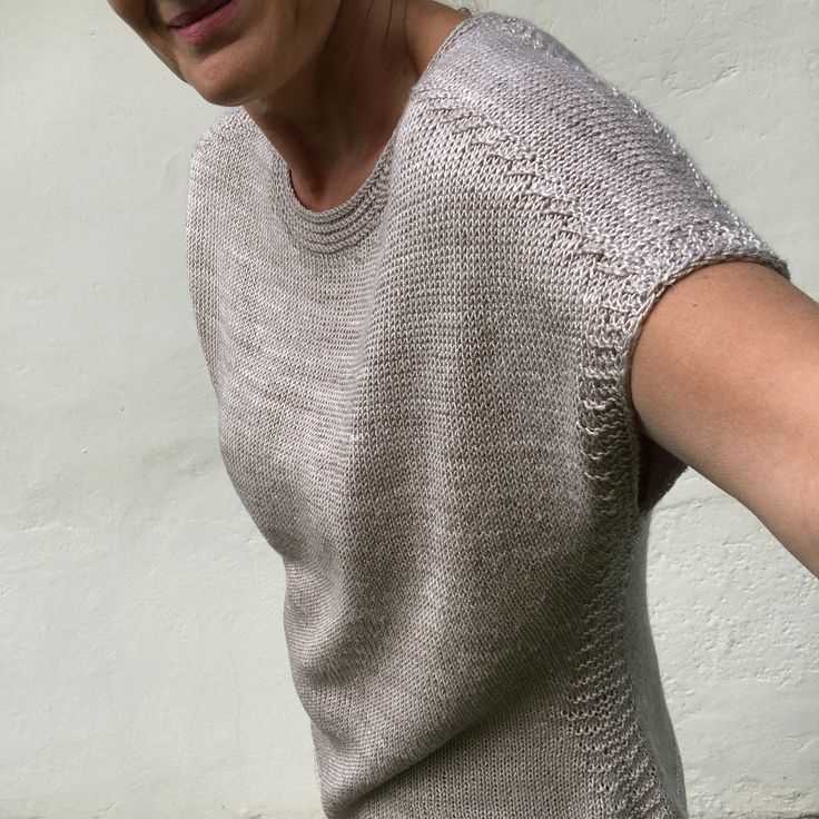 T-shirt knitting pattern free