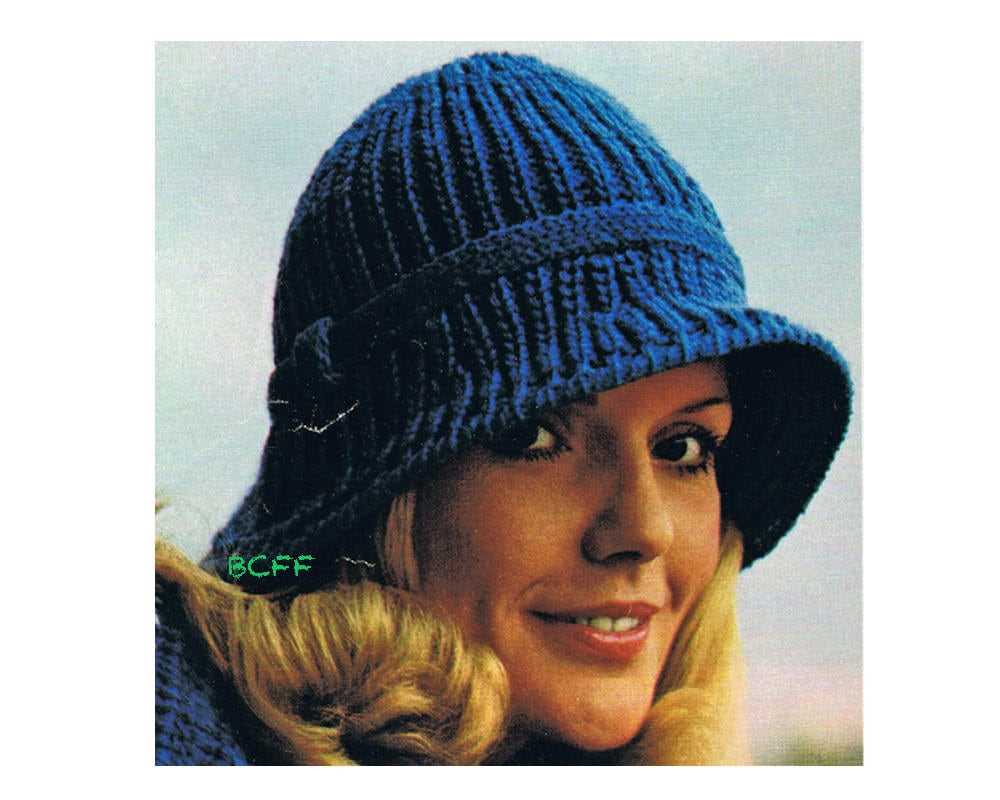 Cloche knitting pattern