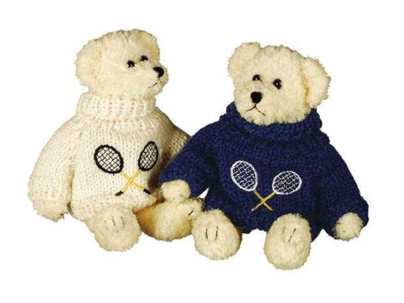 Teddy bear sweater knitting pattern