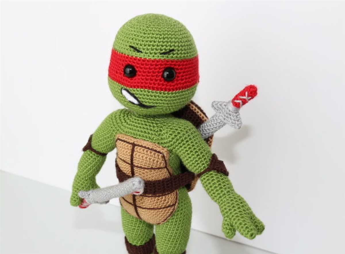 Teenage mutant ninja turtle knitting pattern