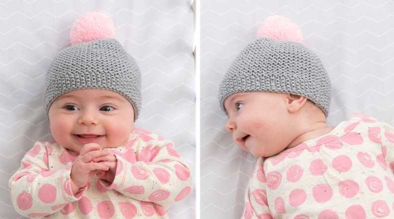 Newborn knit hat pattern for hospitals