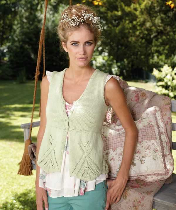 Knitting pattern ladies vest