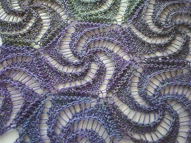 Spiral scarf knitting pattern free