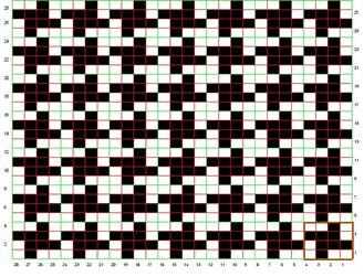 Free houndstooth knit pattern