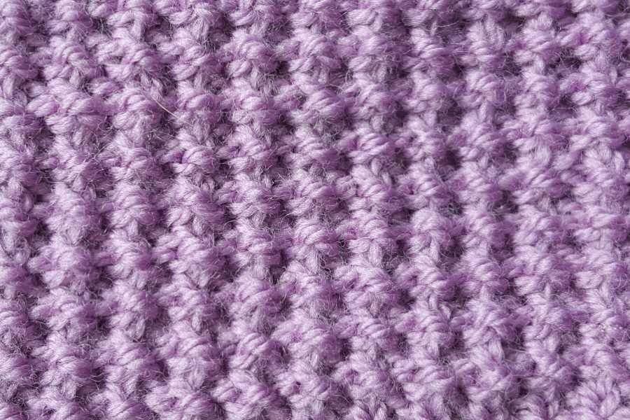 Tile stitch knitting pattern