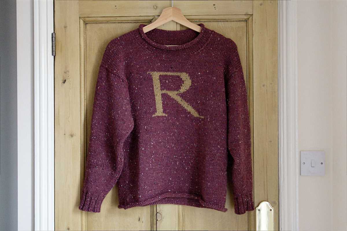 Harry potter quidditch jumper knitting pattern